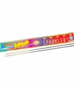 30 Cm gold sparklers (5 pcs)