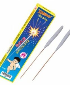 7 Cm bobby gold sparklers (10 pcs)