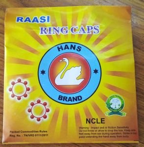 Ayyan Ring caps with gun