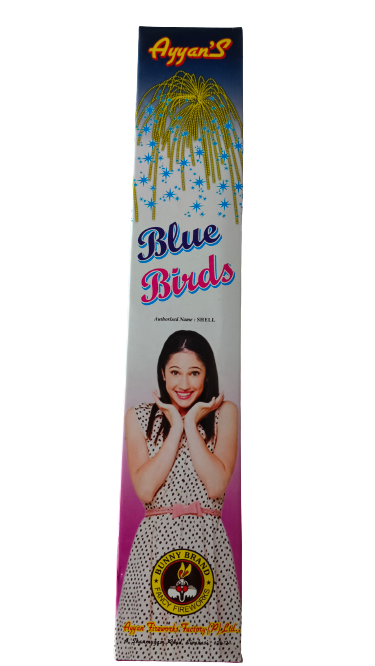 Blue Birds 2 inch