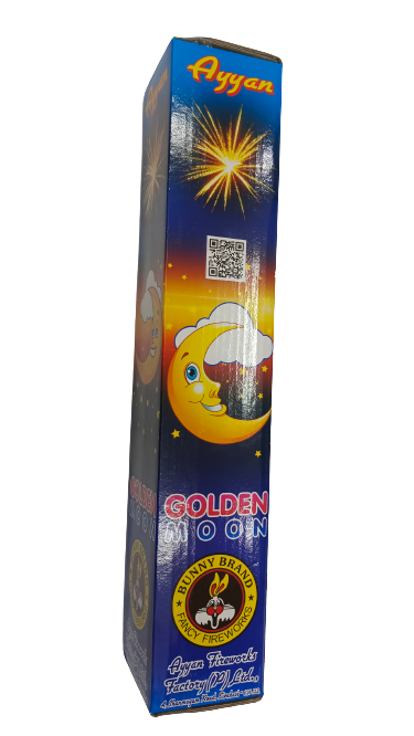 Golden Moon 3 Inch 2 Piece